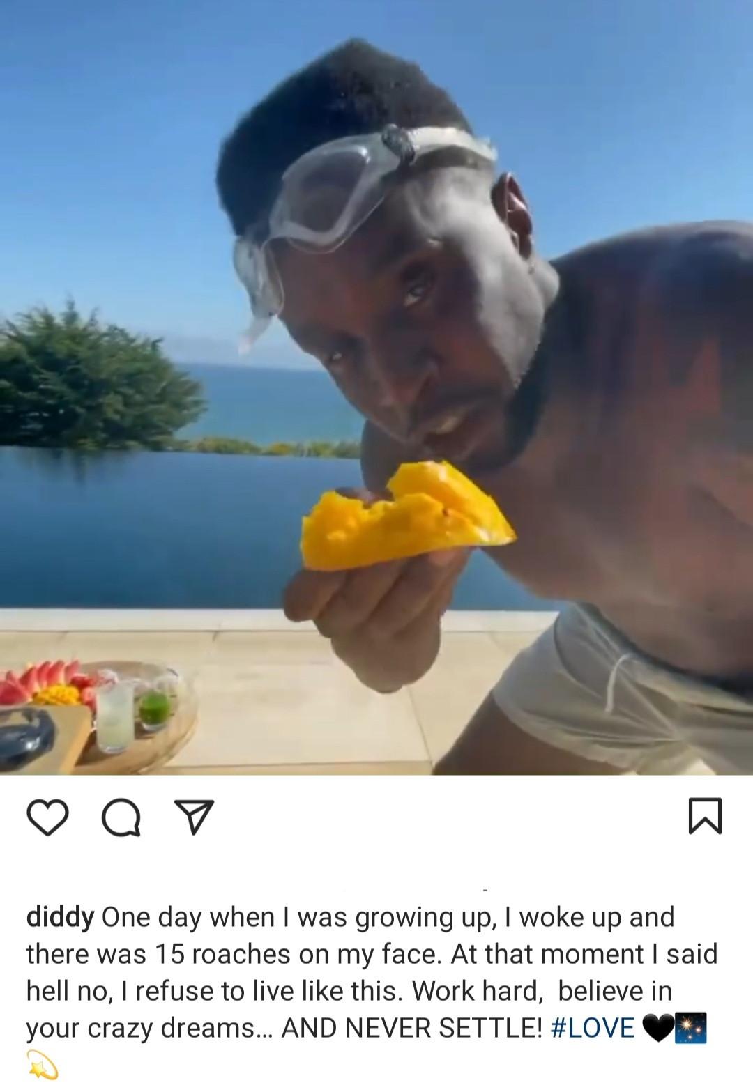diddy poor experience