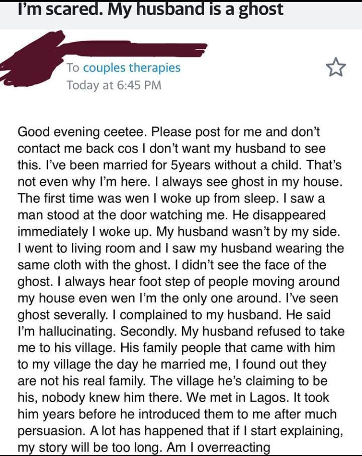 husband ghost