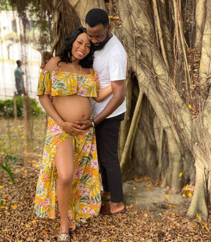 "Happiest man on earth" - Gedoni says as Khafi flashes her baby bump