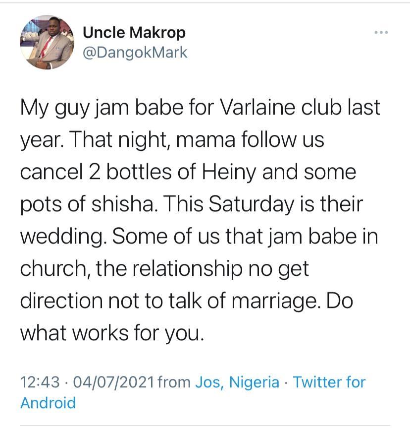 friend marry lady nightclub