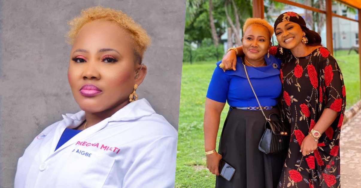 Mercy Aigbe celebrates elder sister on her 50th birthday