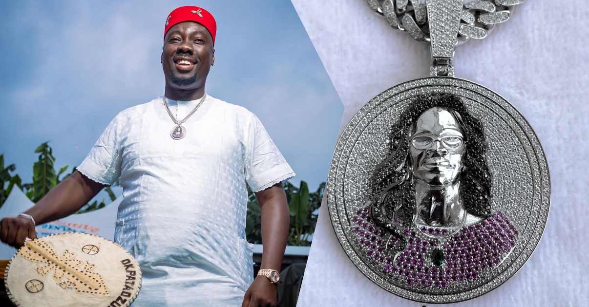 Obi Cubana acquires customized diamond pendant worth N50M in honor of late mother