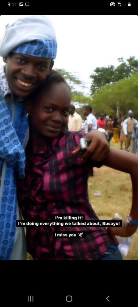 adekunle gold mourns sister