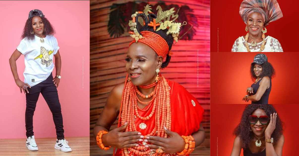 80-year-old woman causes a stir with ageless birthday photoshoot