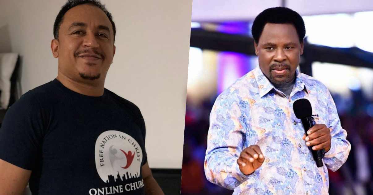 "I am disappointed" - Daddy Freeze berates top pastors for snubbing T.B. Joshua's funeral (Video)