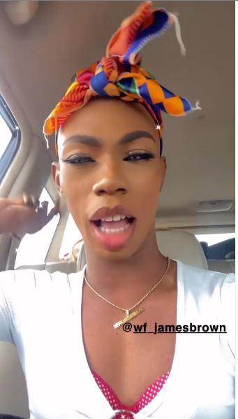 James Brown Bobrisky Photo New body
