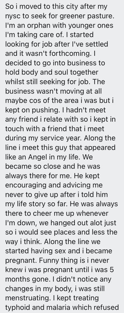 Lady seeks advice after man who impregnated her went into hiding 