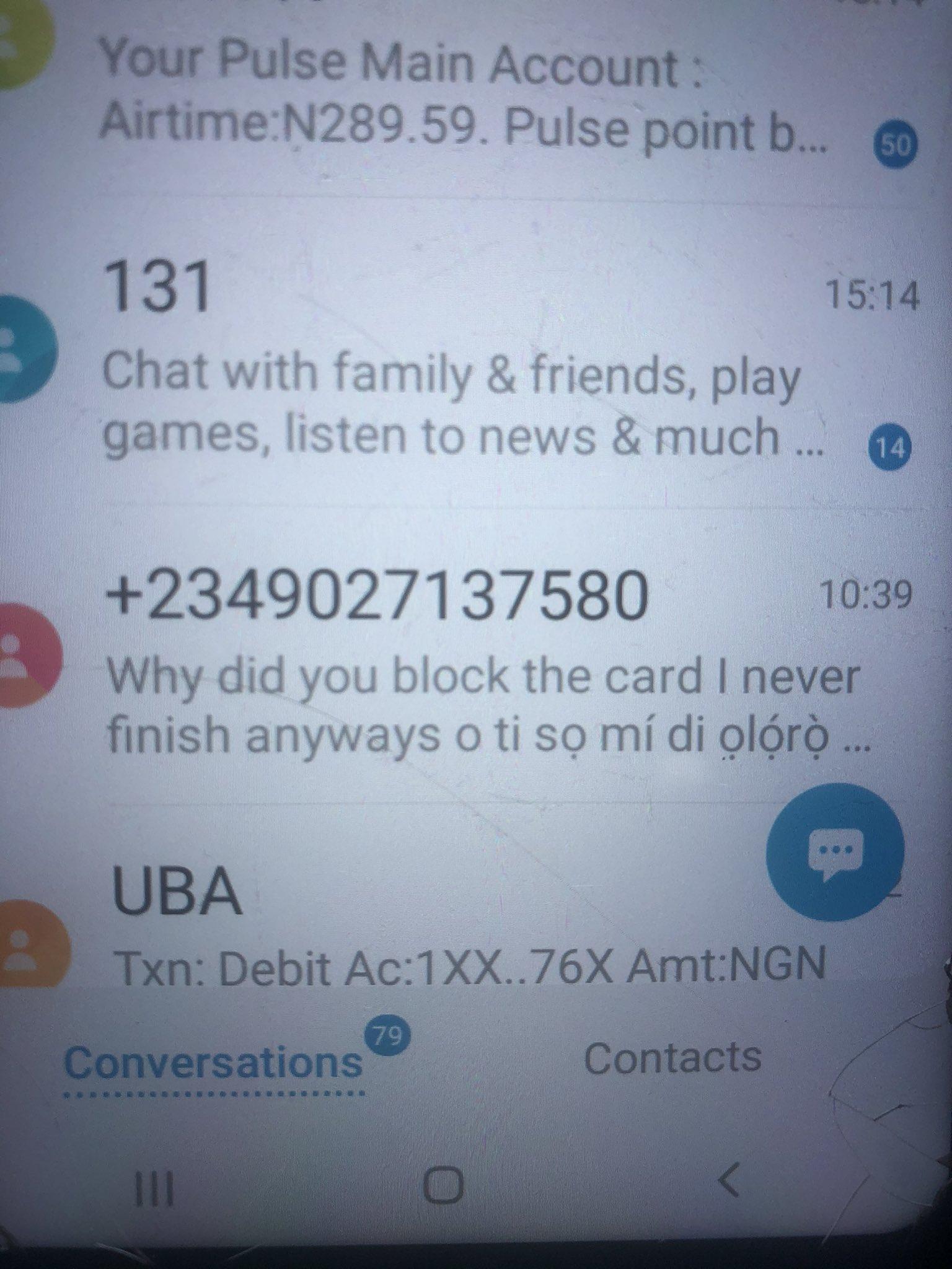 Lady cries out after her dad got a message from the individual who defrauded him bragging about the treacherous act