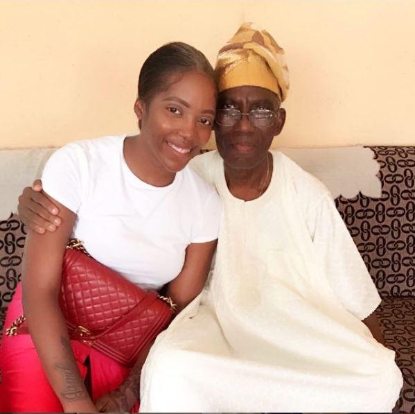 Tiwa Savage Father Death