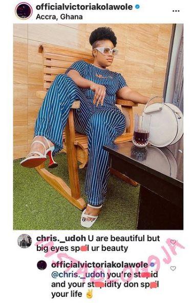 Victoria Kolawole Troll Body-shamed