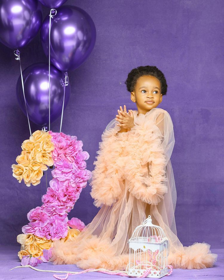 Actress, Ruth Kadiri celebrates daughter's second birthday