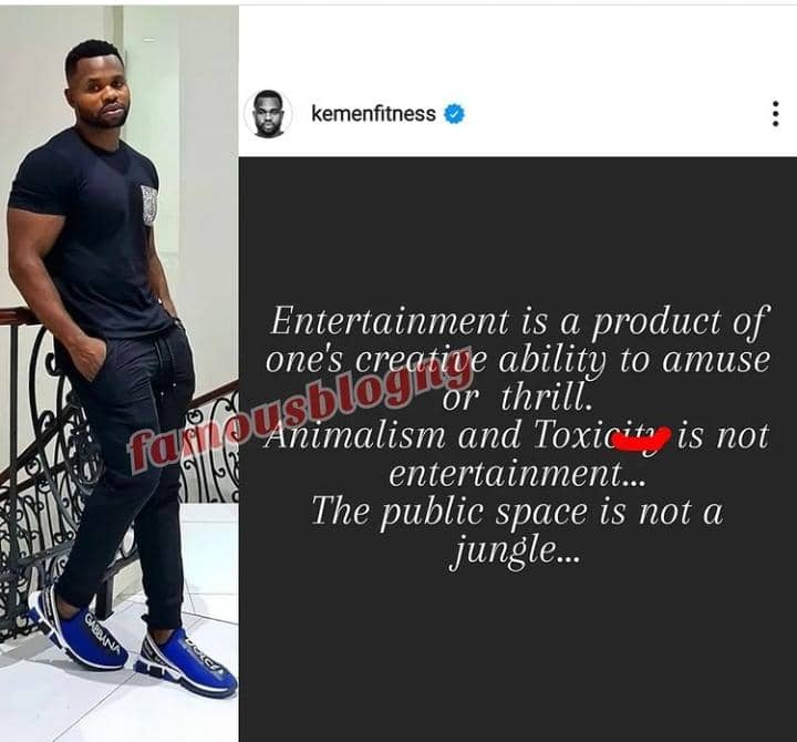 Kemen toxicity entertainment