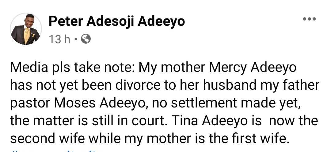 Moses Adeeyo married