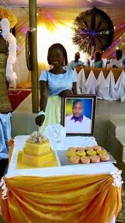 Nigerian lady wedding photo