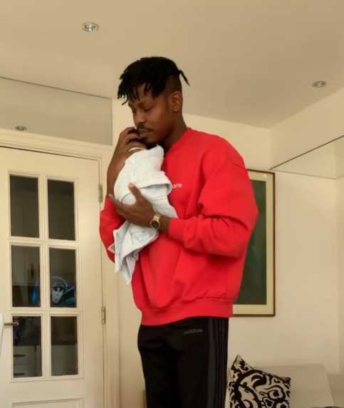 Rapper, Ladipoe welcomes first child with partner (Video)