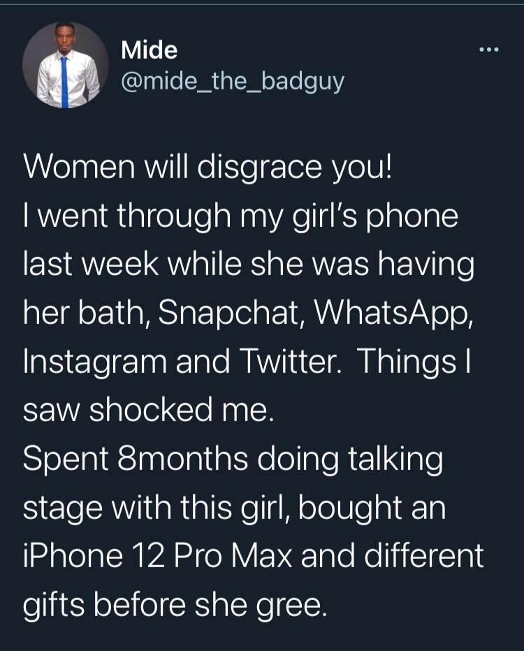 Man in tears after seeing 'bedroom pictures' of his girlfriend sent to random men begging to be their friend