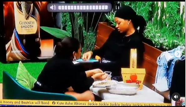 #BBNaija: Biggie orders housemates to separate grains of rice from grains of beans as punishment for disobeying him (Video)