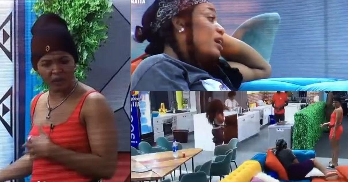 #BBNaija: "You dey craze?" - Liquorose and Beatrice rain insults on each other fight accuses Beatrice of gossiping about her (Video)
