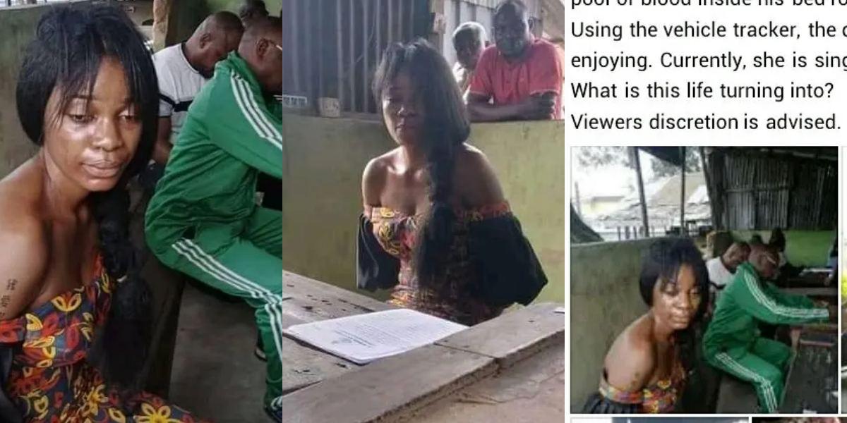 Lady arrested over alleged murder of sugar daddy after she escaped with his N7M and Benz
