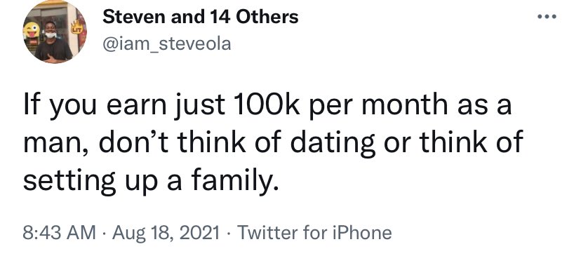 Men Dating Family 100k