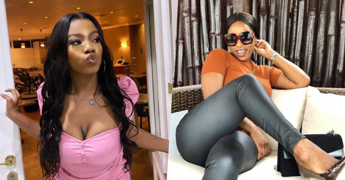 #BBNaija: Jackie B accuses Angel of intentionally hiding her shoes after borrowing it (Video)