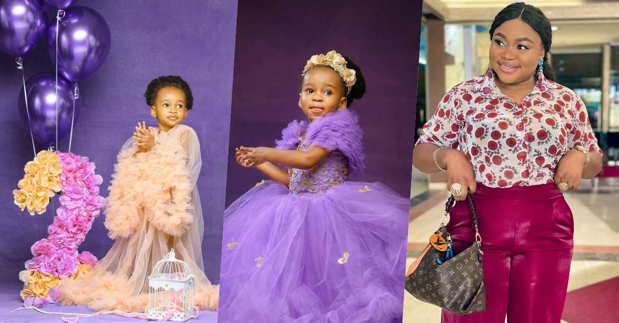 Actress, Ruth Kadiri celebrates daughter's second birthday