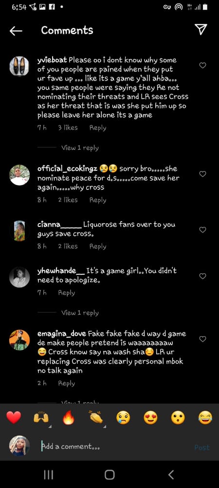 Liquorose apology Cross