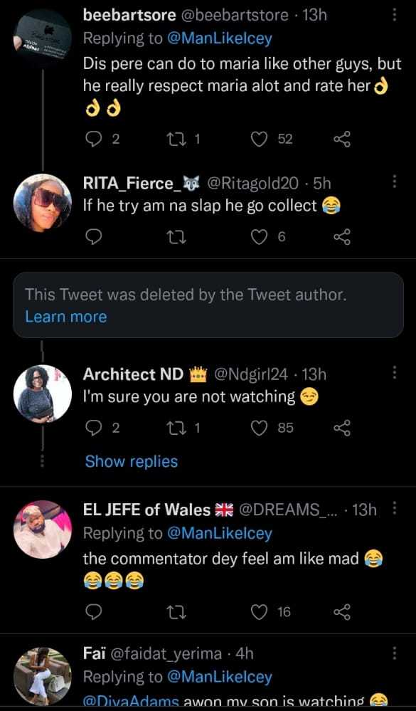 Jackie B pere romantic