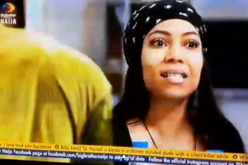 #BBNaija: Maria and Whitemoney gets into heated argument as he insists that he had prior knowledge about the wild cards identity (Video)