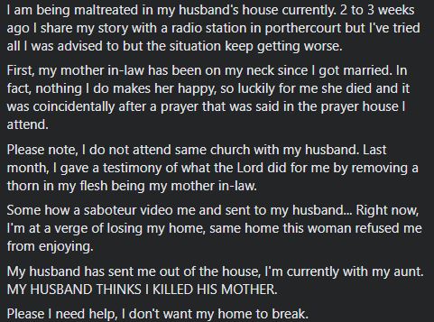 Mother-in-law Church testified