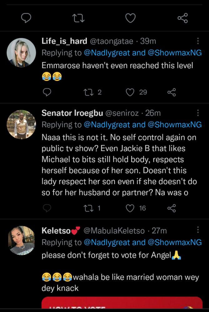 Tega cheating husband