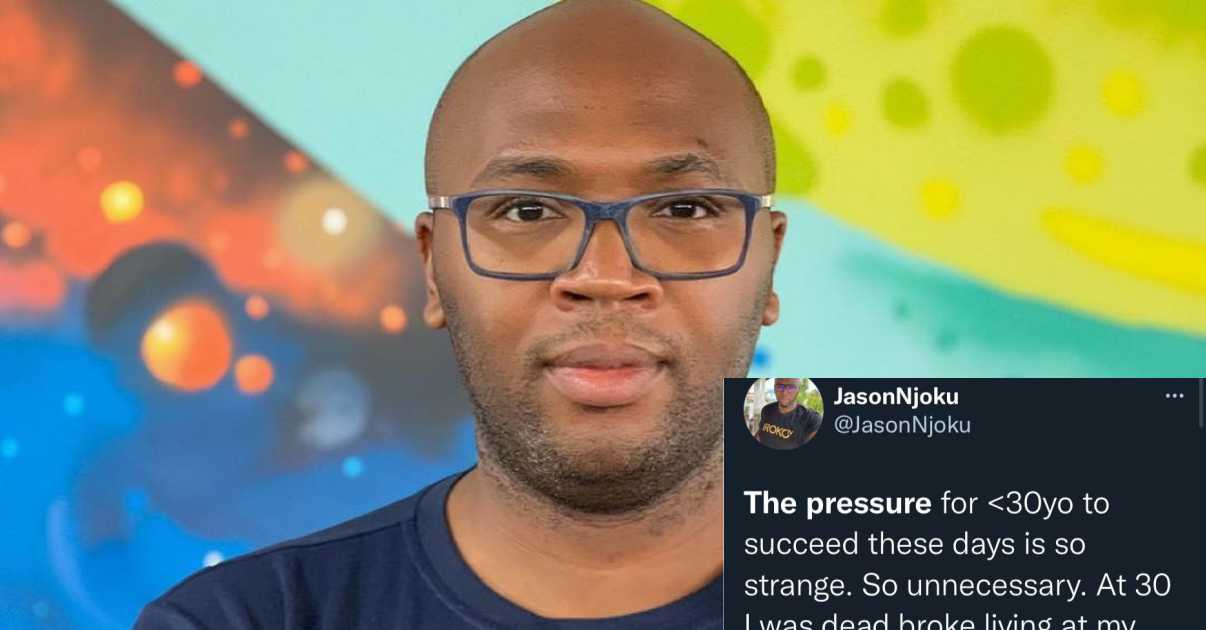 "Pressure to succeed at under 30 is unnecessary" - IrokoTv Boss, Jason Njoku