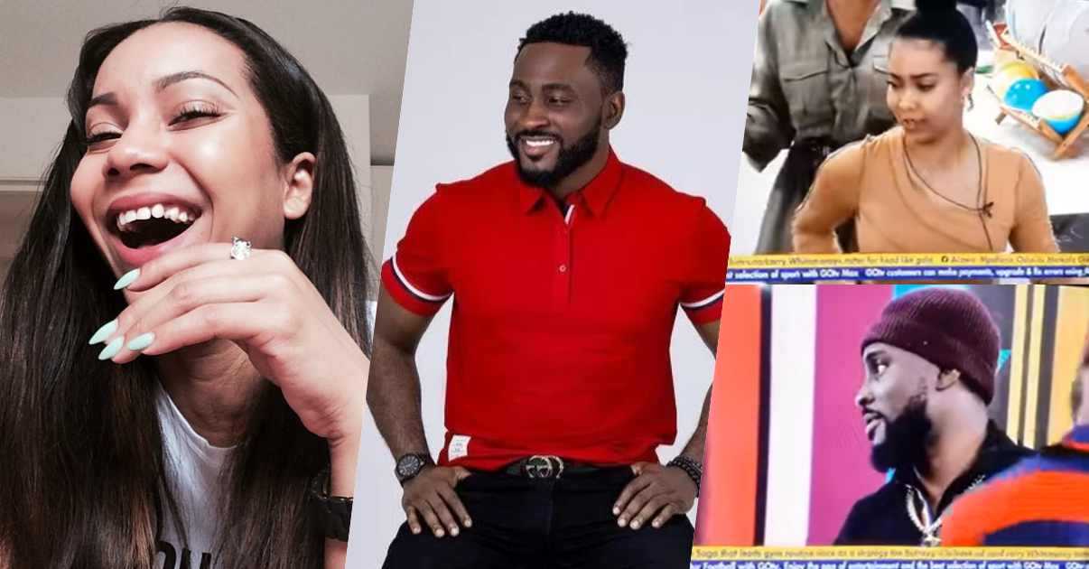 #BBNaija: Maria ridicules Pere after bragging about satisfying a lady in bed (Video)