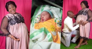 Woman dances joyfully as she welcomes baby after 15 years of marriage (Video)