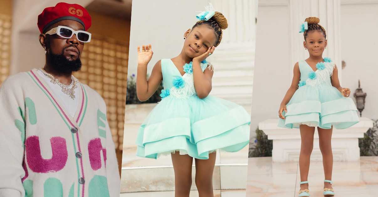 Patoranking celebrates daughter's third birthday with stunning photos