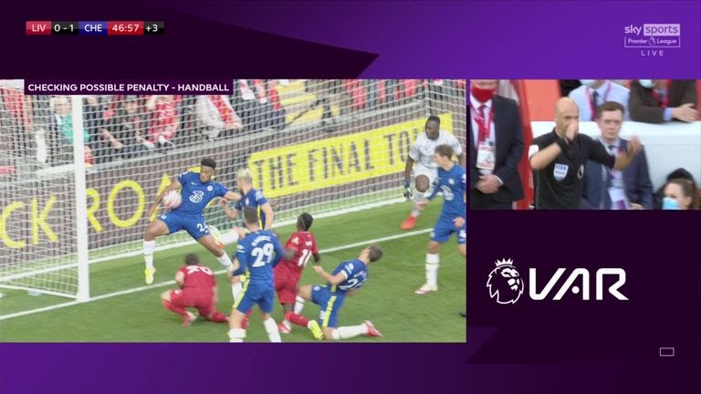 VAR monitor Anthony Taylor