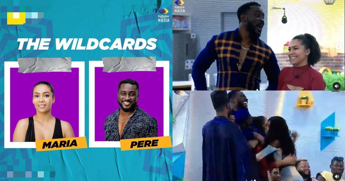 Moment Ebuka revealed the wild cards to the housemates (Video)