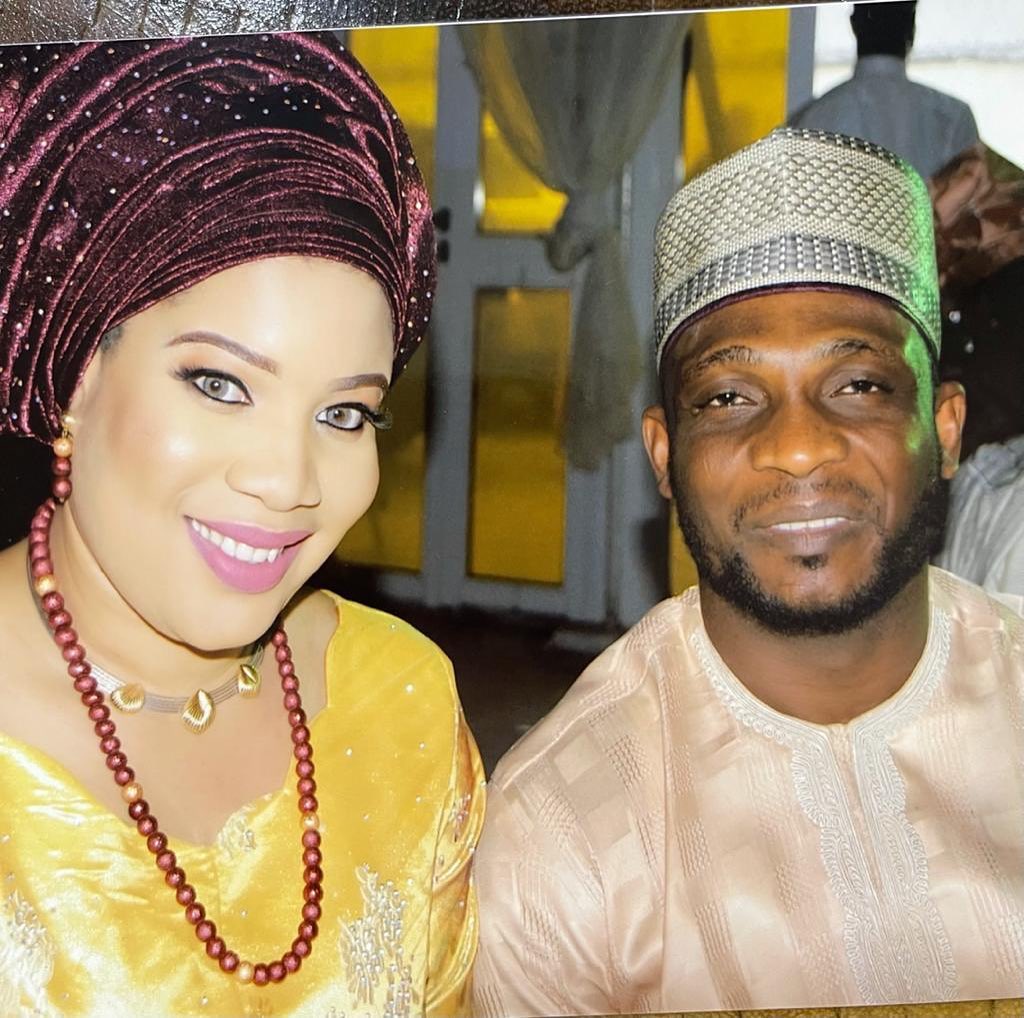 Monalisa Chinda with husband