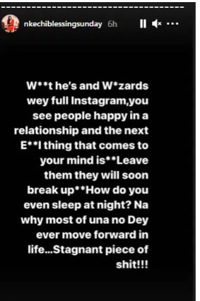 Nkechi Blessing relationships