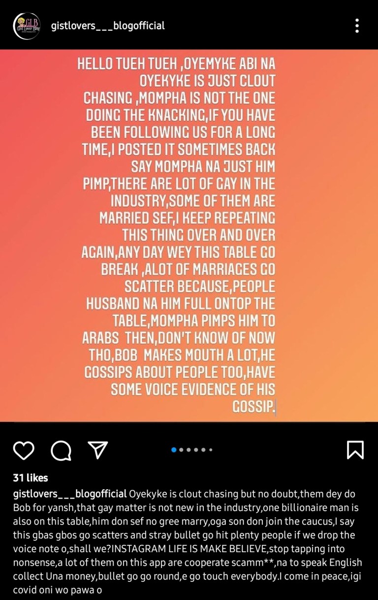 Momoha Bobrisky pimps arabs