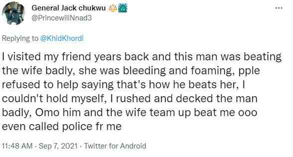 Beaten Husband Wife Fight Twitter