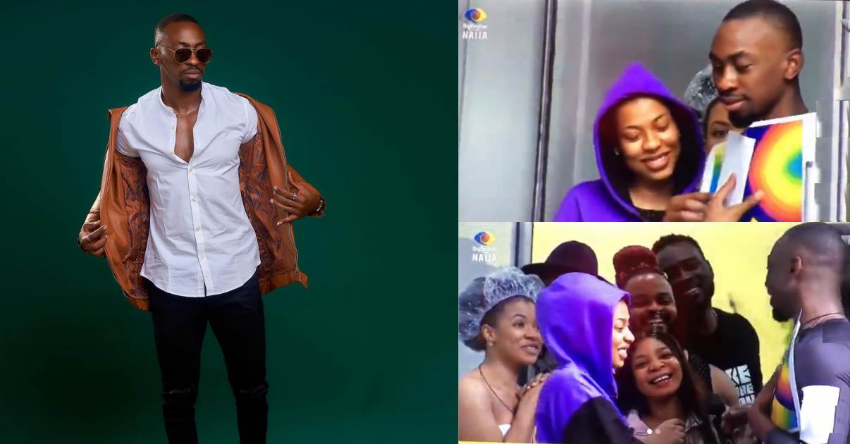 #BBNaija: Biggie punishes Saga for revealing secret task to Nini (Video)