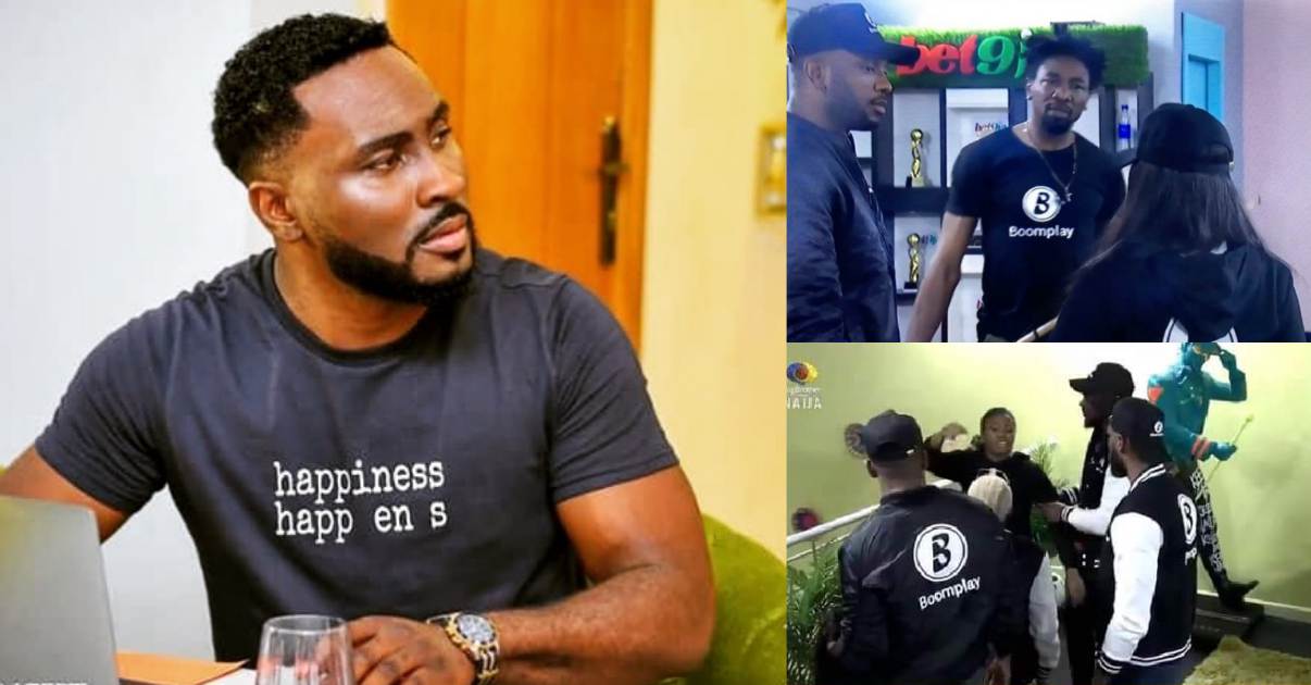 #BBNaija: "You cannot just talk to anyone, anyhow" - Pere sides Boma, threatens to cut ties with others