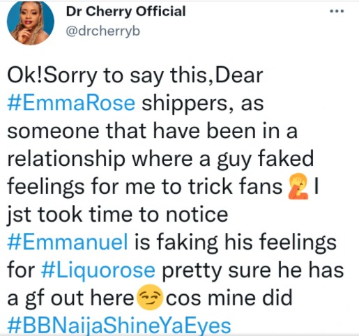  Cherry Emmanuel faking liquorose