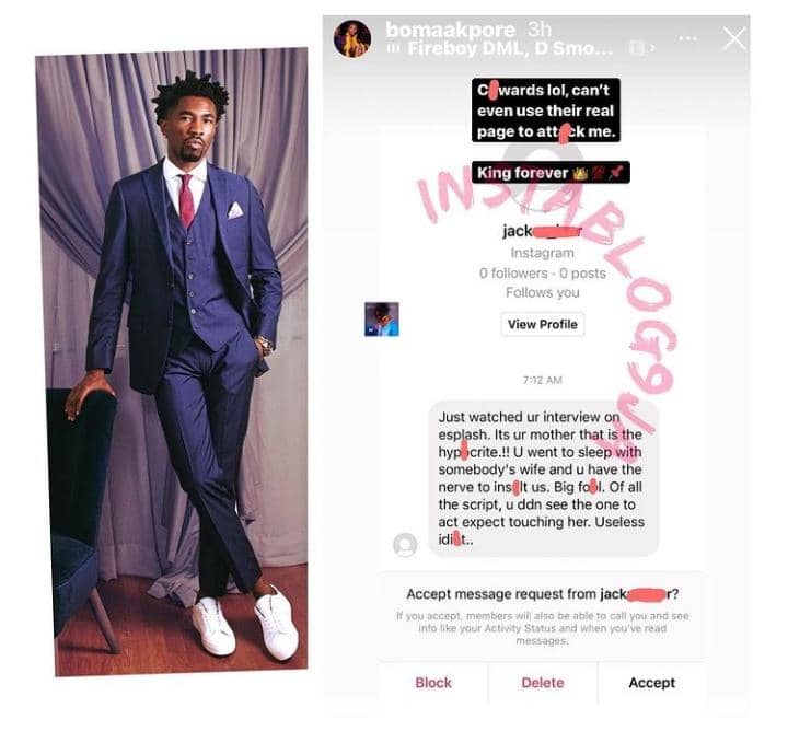 Boma King married woman