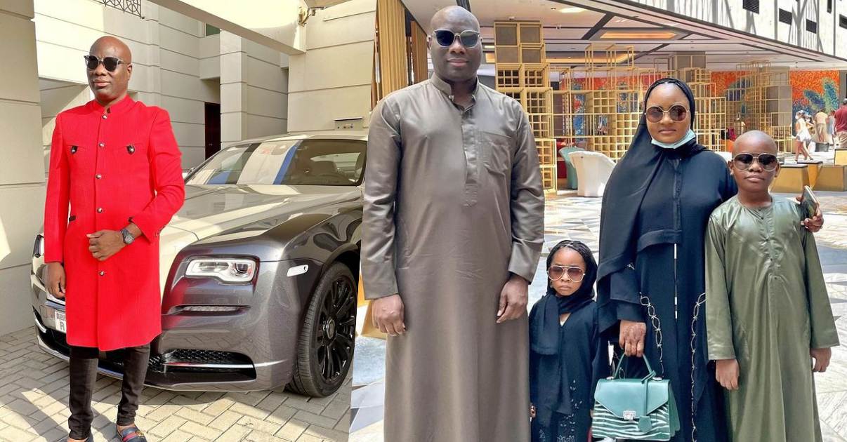 Billionaire, Mompha gifts his kids iPhone 13 worth N1M each (Video)