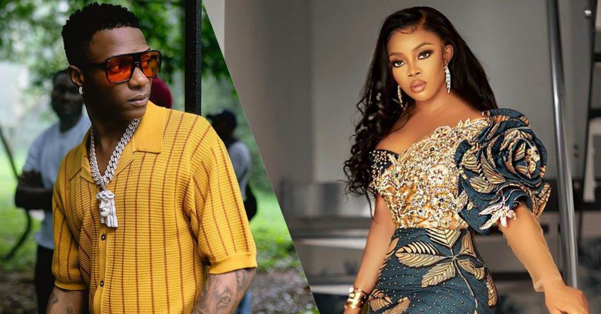 Wizkid reacts after Toke Makinwa made claims that he used to be their 'errand boy'