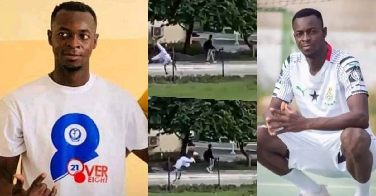 Final year student summersaults to his death while celebrating after final exams (Video)