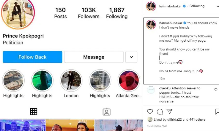 Halima Abubakar Tonto Kpokogri