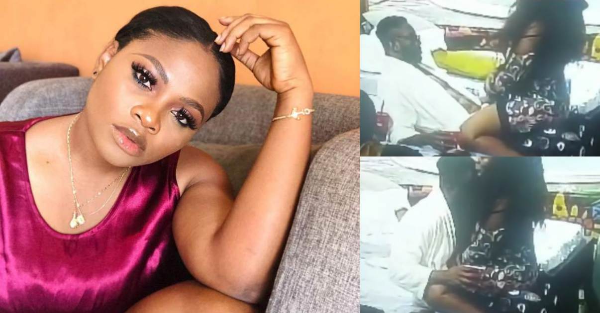 #BBNaija: Tega spotted in a questionable position with Cross (Video)